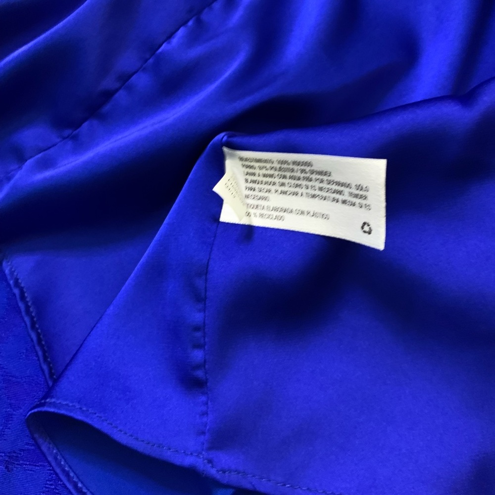 Spaghetti Strap Leopard Print Wrap Slip Dress - image 8